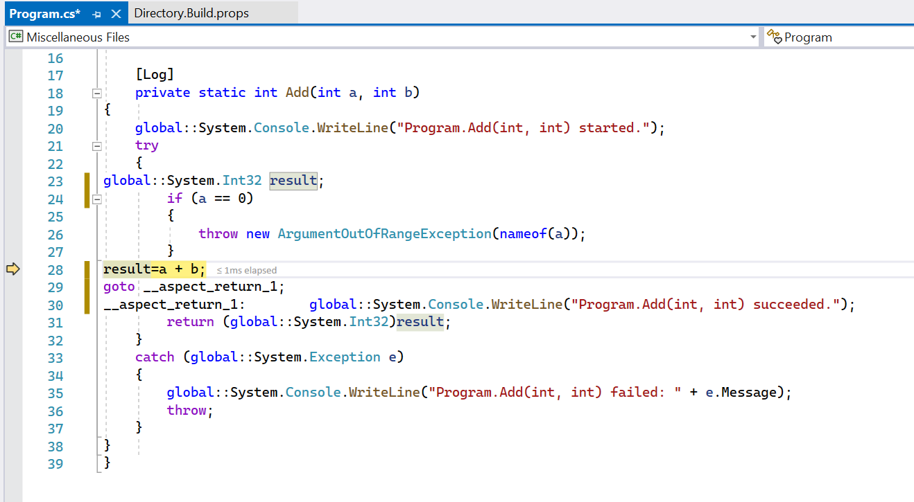 Debugging