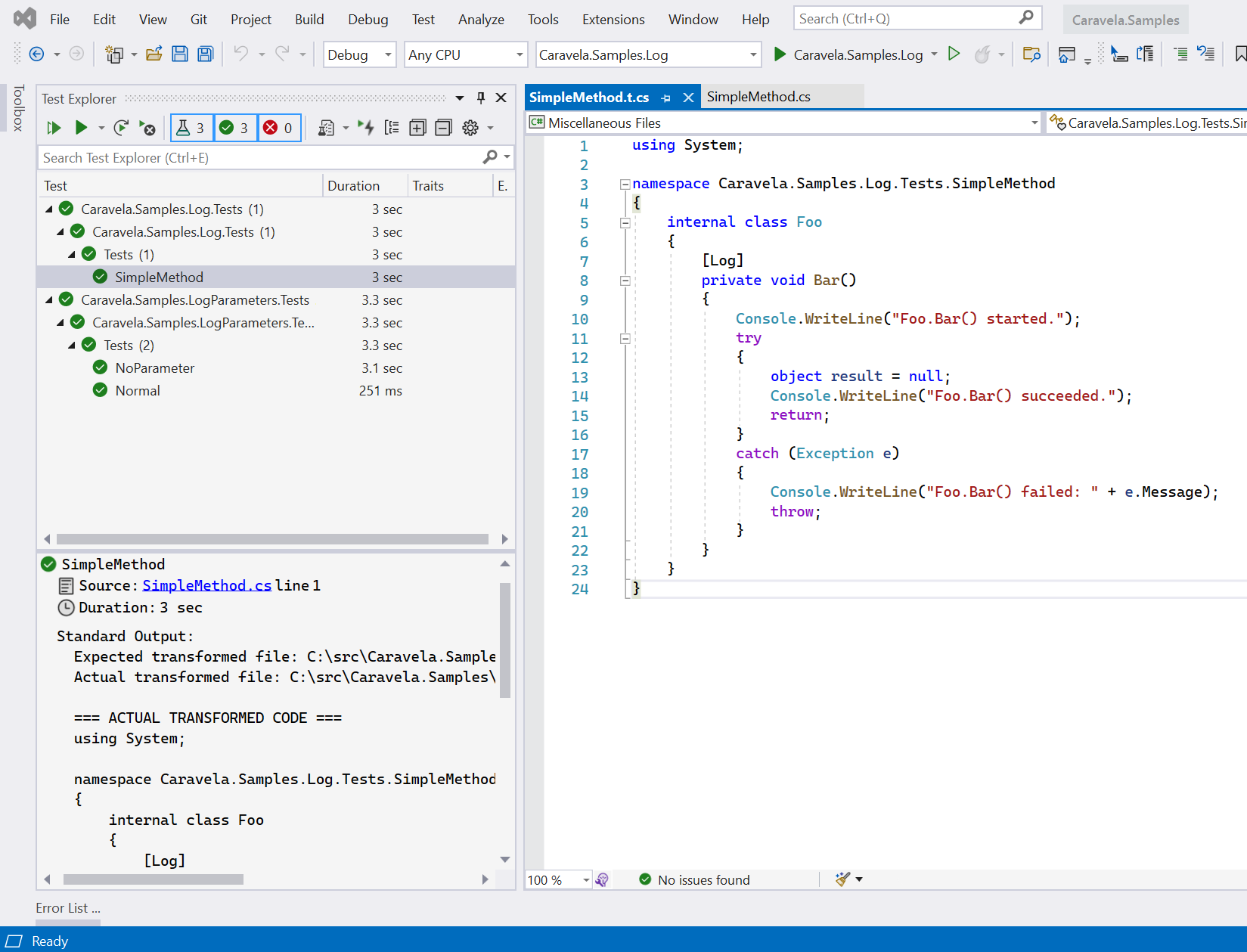 Debugging